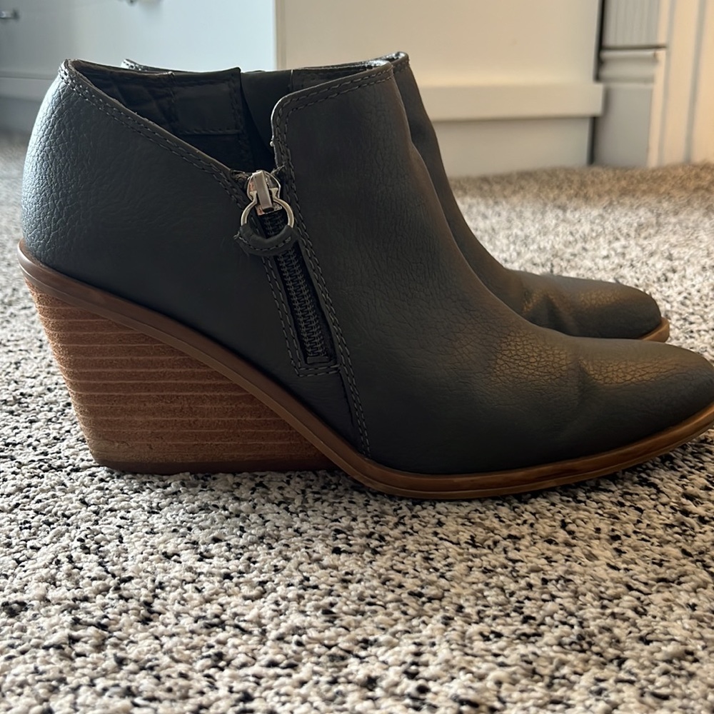 Gray Booties